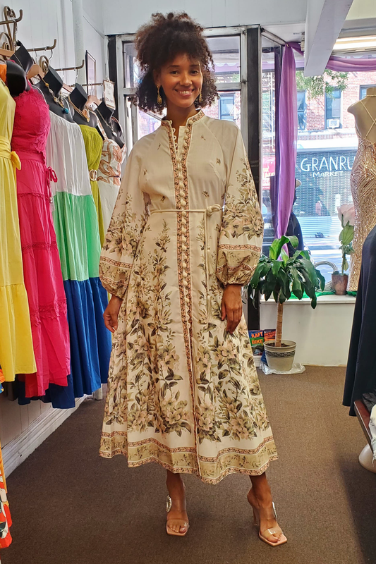 Puff Sleeve Dress